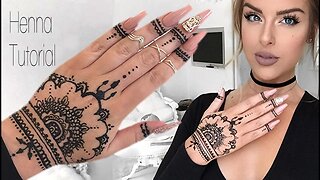 How To: Henna Tutorial