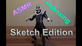 ASMR Unboxing Batman Who Laughs Sketch Edition (McFarlane Toys - Gold Label Limited Edition)