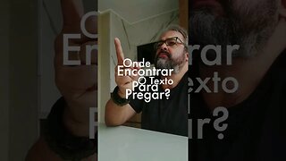 Como escolher o texto para pregar? #Pregação #sermao #pregacaoexpositiva