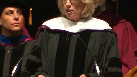 Students Boo Devos&#039; Graduation Speech