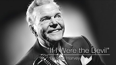 If I Were The Devil by Paul Harvey (1965)