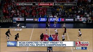 NCAA expected to meet Friday to discuss fall sports plans