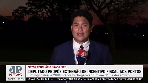 Deputado propõe extensão de incentivo fiscal aos portos