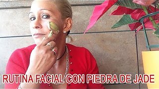 Mi Rutina Facial Con Piedra De Jade