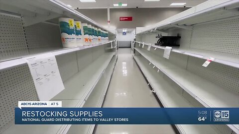 Arizona National Guard restocking stores across the Valley