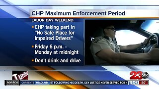 California Highway Patrol Maximum Enforcement Period this Labor Day weekend