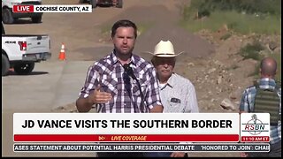 JD Vance Calls Out The Media Lying About Border Czar Kamala Harris