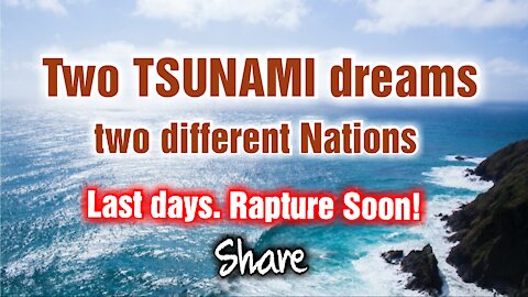 #Tsunami in divers places #LastDays #Rapture #Salvation #Brasil #usa #USA #Share