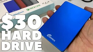 Sonnics External Pocket Hard Drive Unboxing