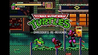 TMNT Shredders Re-Revenge - (Genesis) - 2022
