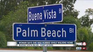 Woman robbed while walking home Fort Myers