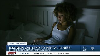 Insomnia can lead to mental illnesses