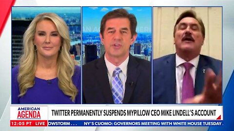 Newsmax Interview with MyPillow CEO Goes Off the Rails Within Seconds