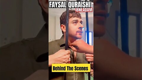 Faysal Quraishi | IBNEADAM | Behind The Scenes #faysalquraishi #shorts #tkdvidzpr #viral #pakistan