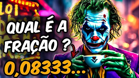 NÃO VALE CALCULADORA : 0.083333... é o mesmo que ... ❓| FRAÇÃO GERATRIZ | MATEMATICA BÁSICA