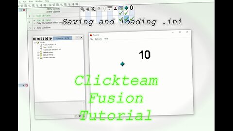 Saving and loading an .ini (Clickteam Fusion)