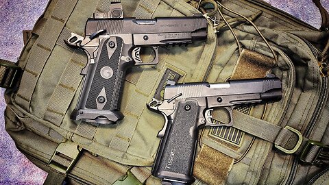 Battle of the Double Stacks: Tisas 1911 DS Carry vs. Girsan Witness 2311 - Tabletop Comparison