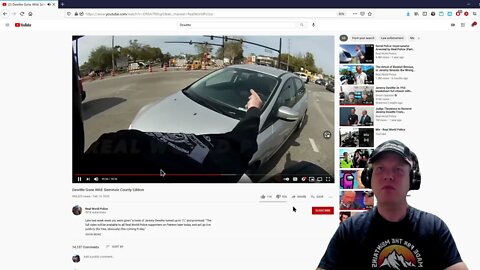 Reaction Video - Jeremy Dewitte (Impersonating a Police Officer)