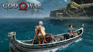 GOD OF WAR 4 (PS4) #19 - Kratos e Atreus de volta à serpente Jörmundgander! (Dublado em PT-BR)