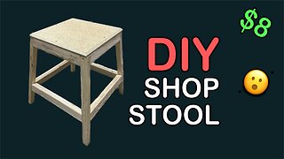 DIY Shop Stool