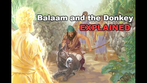 Balaam and the Donkey (Simple Explanation)