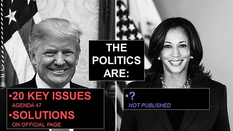 Kamala Harris has no political platform, and it's scary!