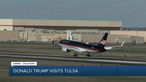 Donald Trump Visits Tulsa