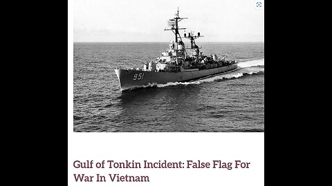 ~Vietnam Gulf Of Tonkin Incident~