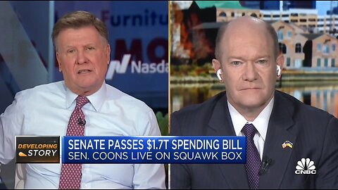 CNBC Host to Democrat Senator: Congress Is Spending In A Drunken Spree