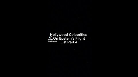 Celebrity’s on Epstein‘s flight log