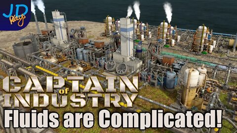 Fluids are complicated 🚛 Ep13 🚜 Captain of Industry 👷 Lets Play, Walkthrough, Tutorial