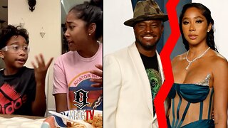 "It Be Yo Own Kids" Omarion & Apryl Jones Son Megaa Spills Hemp Tea On Taye Diggs! 🌳