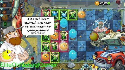 Plants vs Zombies 2 - Epic Quest: Far Future Fracas - Levels 28-35 - March 2024