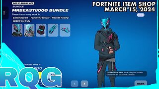 MRBEAST6000+STAR WARS IS BACK! FORTNITE ITEM SHOP (March 15, 2024)