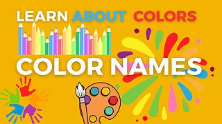 Teach your Children amazing colors name #educational #colors #name #colournames #preschool