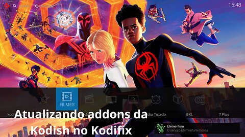 Atualizando addons da Kodish no Kodifix