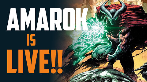 AMAROK is live! With David Finch Cover! + WIN a 11x17 sketch by Joshua Derstine!