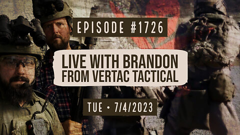 Owen Benjamin | #1726 Live With Brandon From Vertac Tactical