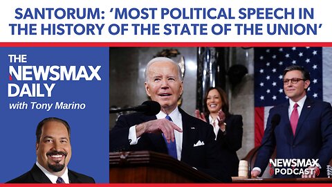 A Sorry 'State' for Biden | The NEWSMAX Daily (03/08/24)