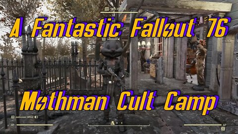 A Fantastic Fallout 76 Mothman Cult Camp, Then a Bunch Of Really Bad Camps Getting Rated by a Raider