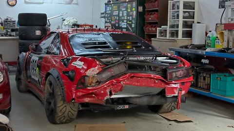 Toyota MR2 Crash @ WTAC 2022. The Aftermath