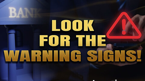 Look for the warning signs and be prepared!