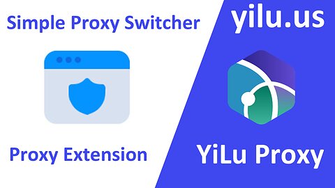 Simple Proxy Switcher Settings on Google Chrome Browser - yilu.us