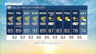 23ABC Weather for Thursday, September 30, 2021