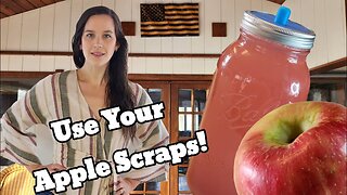 How To Make Apple Scrap Vinegar