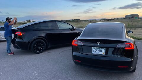 Waiting at the airport lot