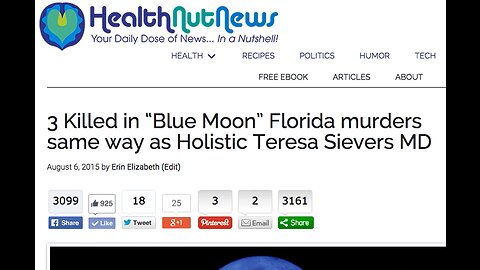 Florida Holistic MD & Blue Moon Hammer Murder connection (2015)