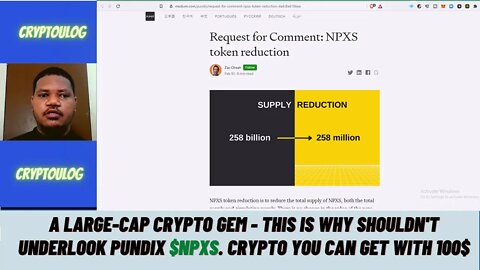 A Large-Cap Crypto GEM - This Is Why Shouldn't Underlook Pundix $NPXS. Crypto You Can Get With 100$