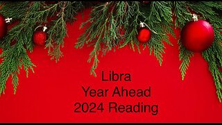 Libra: Destiny a Tarot Reading Guide for the Year Ahead in 2024 with (The Portal Space Tarot)🧡