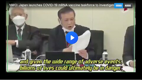 Japanese government launched a task force to investigate the COVID-19 vaccines